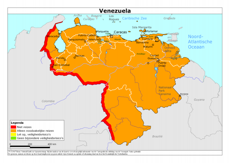 reisadvies venezuela 