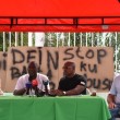 Manifestatie op 18 mei in Wishi