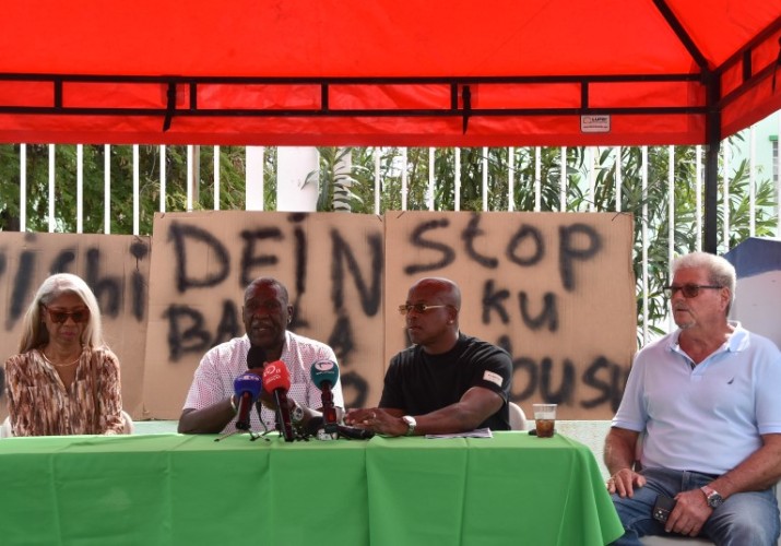 Manifestatie op 18 mei in Wishi