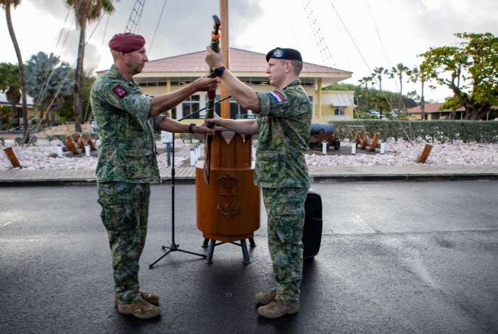 Defensiecompagnie roteert in Cariben
