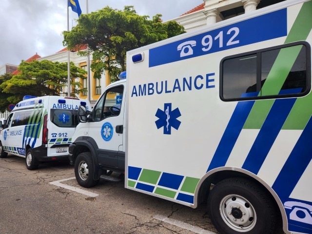 Ambulancestichting in gevarenzone